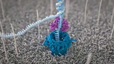 illustration of nanopore sequencing