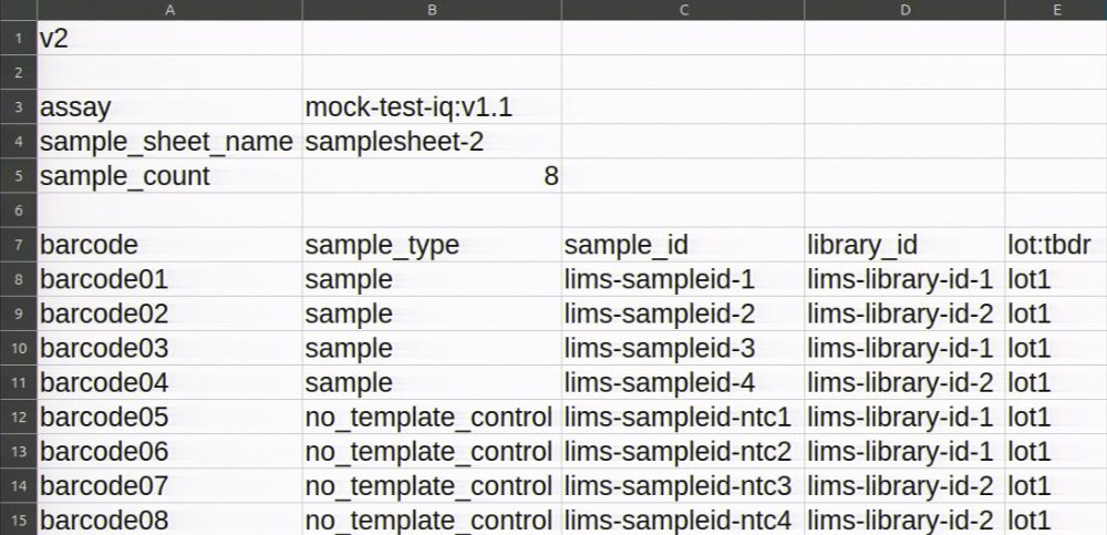 sample sheet example_sample_sheet_qgrid_2libraries