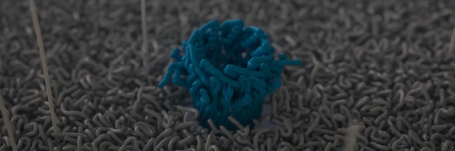 3D Rendered nanopore