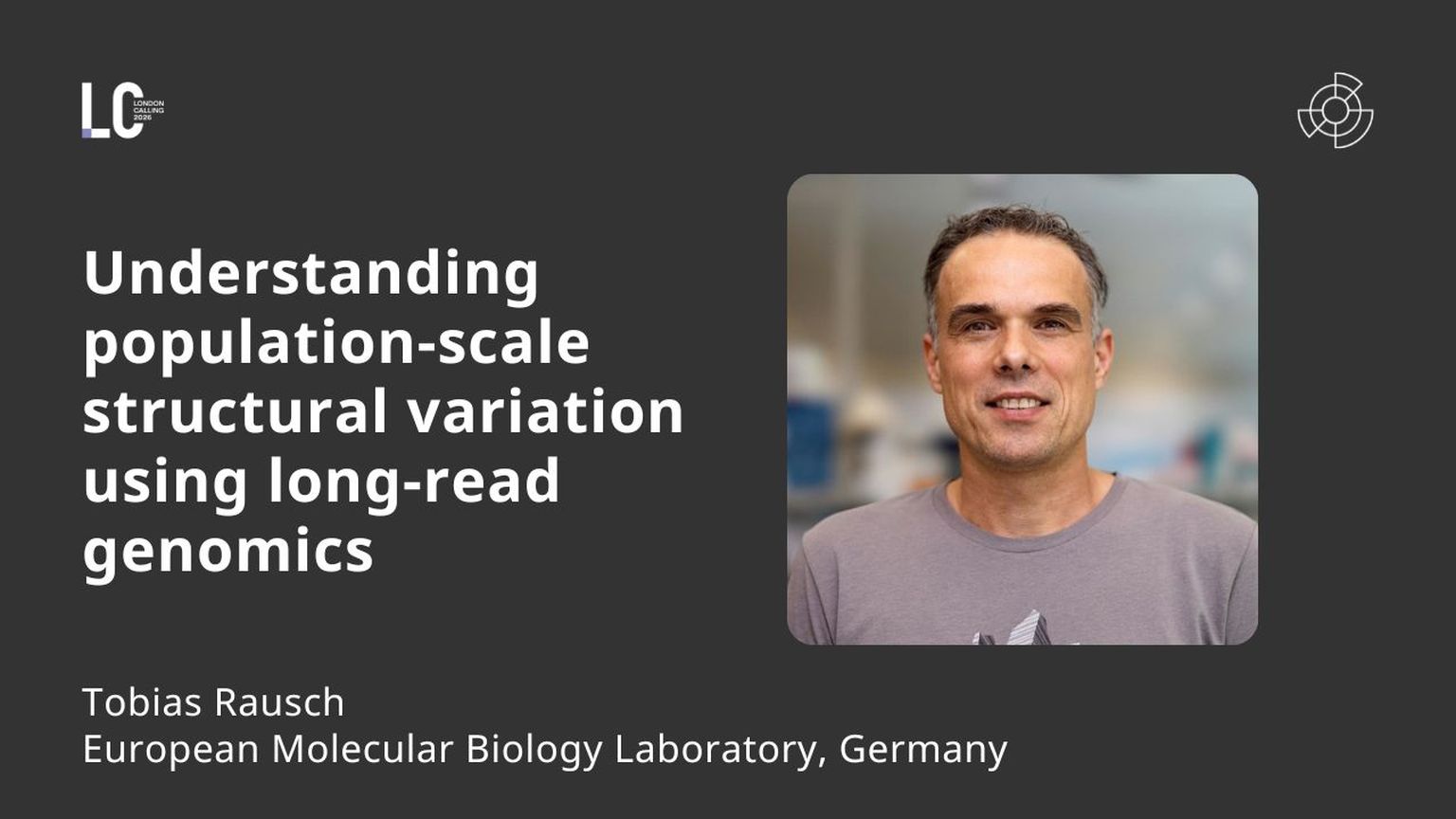 Understanding population-scale structural variation using long-read genomics | LC26