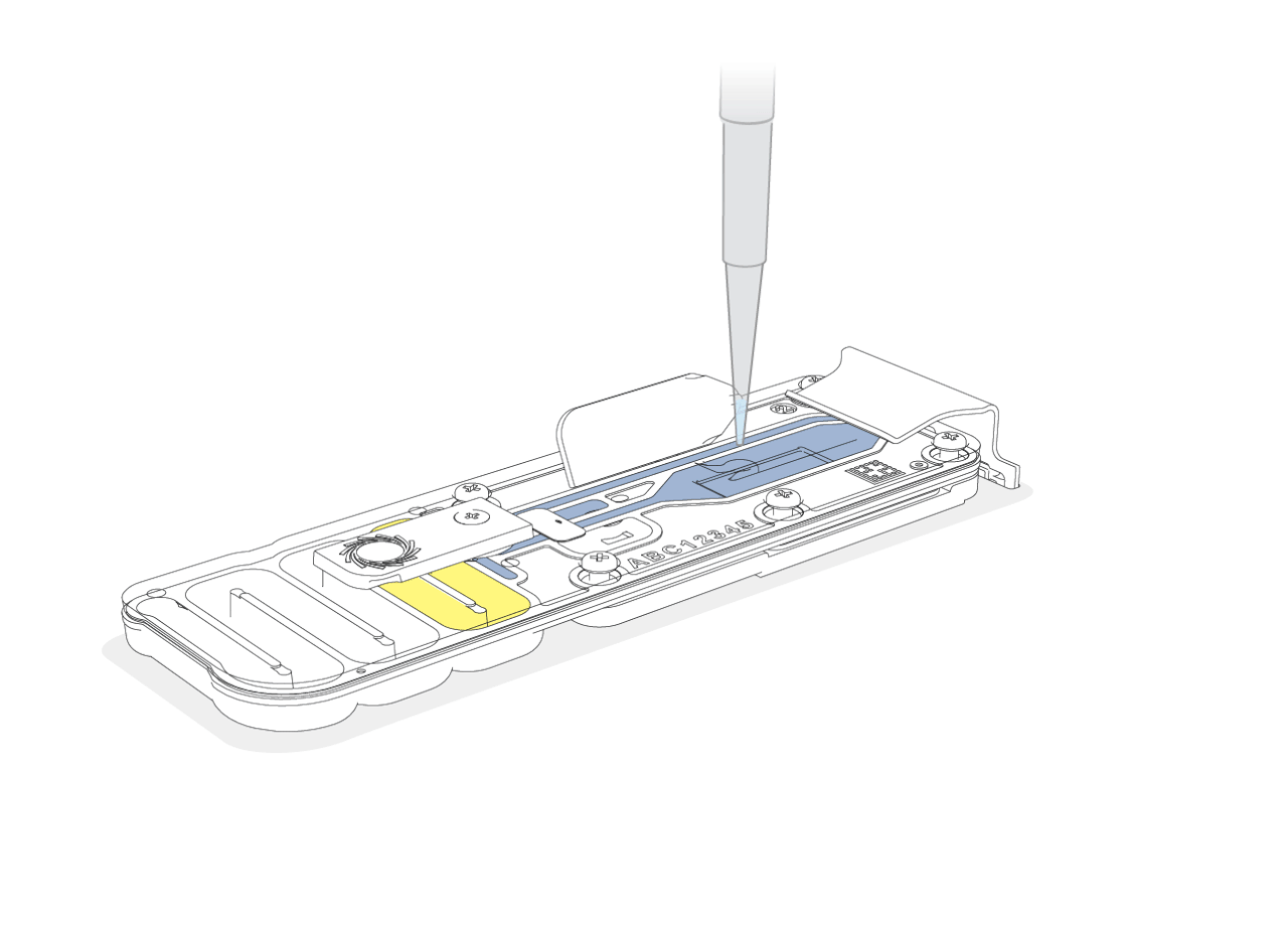 Flow cell loading diagram step 7
