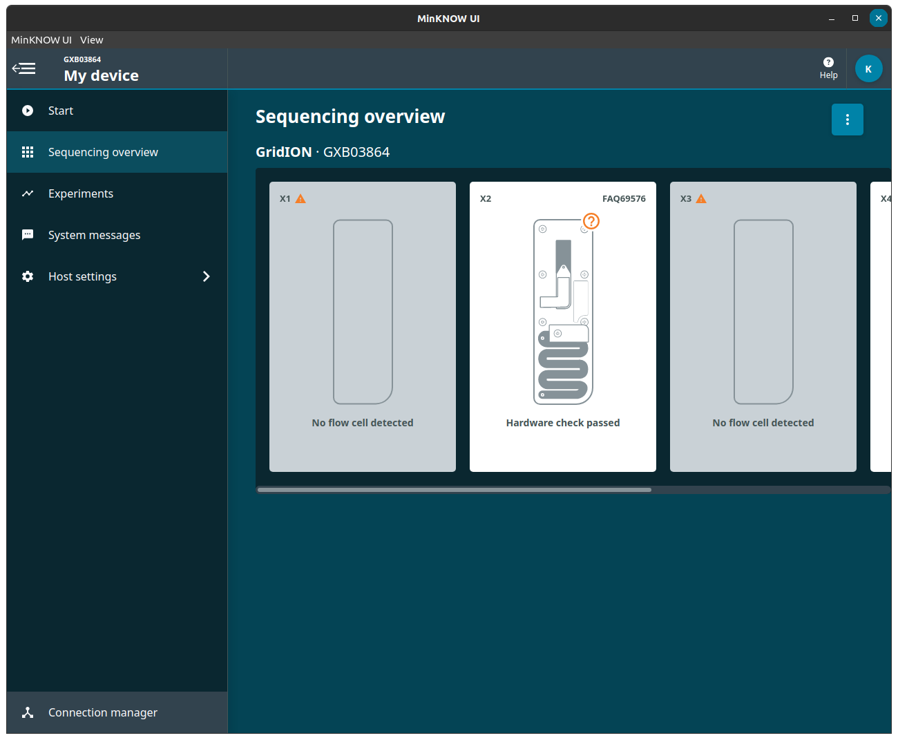 Hardware check passed for MinION Flow Cells Hardware check passed for MinION Flow Cells