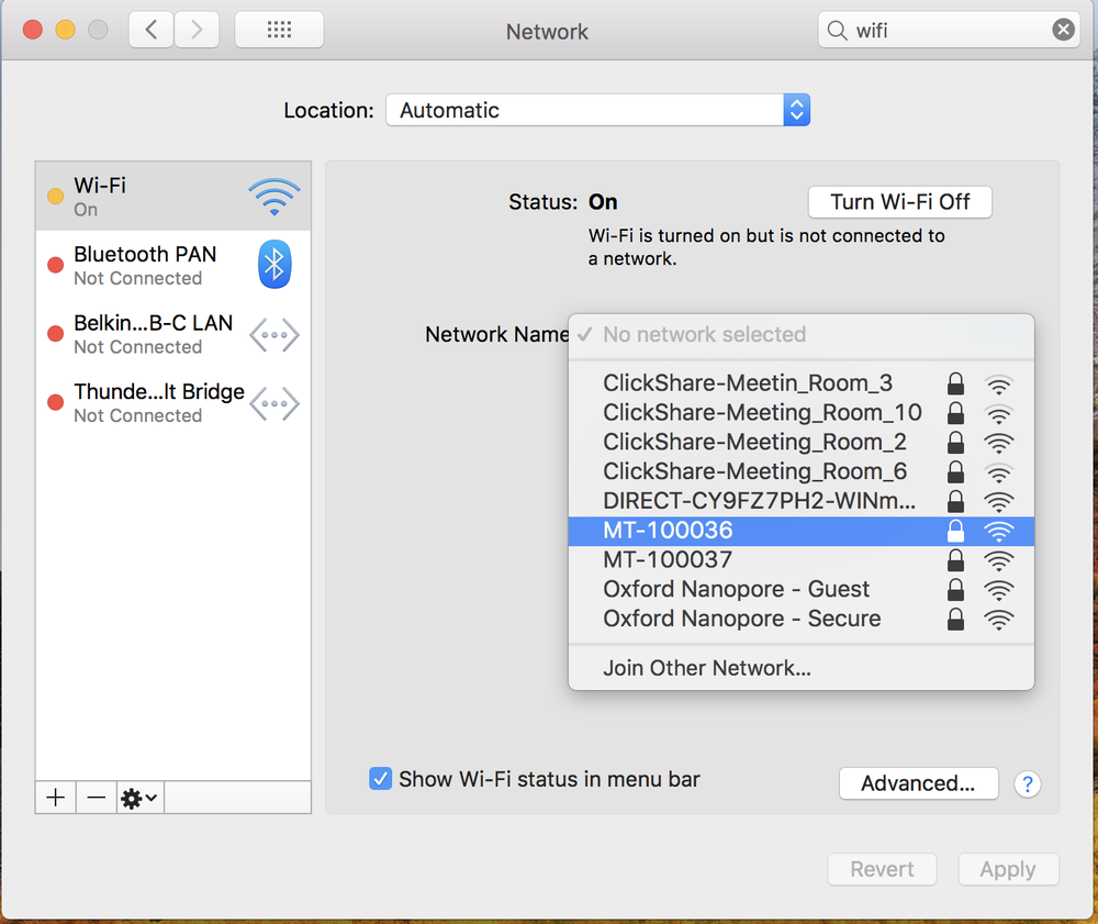 MInIT wifi connection screen shot mac 01 pic