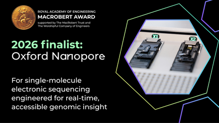 Oxford Nanopore Named Finalist for Prestigious MacRobert Award