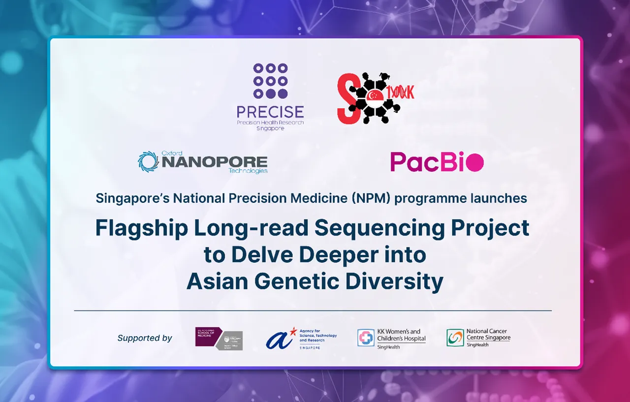 Singapore’s National Precision Medicine (NPM) programme engages Oxford Nanopore to advance understanding of the genetics of Singapore’s multi-ethnic p