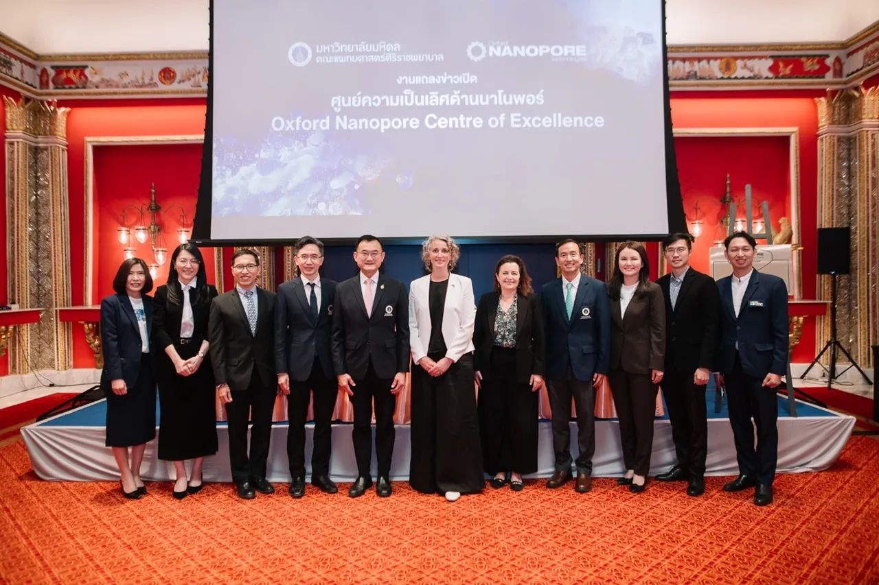Oxford Nanopore Technologies and Mahidol University launch first Centre of Excellence in Southeast Asia | Oxford Nanopore Technologies