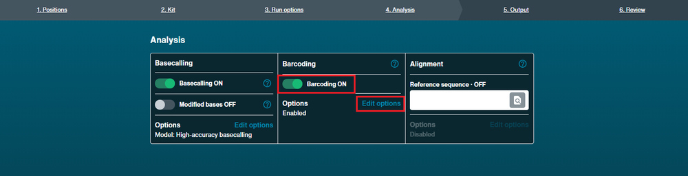 MRT Run setup analysis - Barcoding highlights MRT Run setup analysis - Barcoding highlights