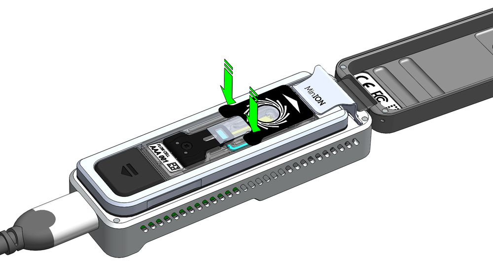 Re-sealing flow cell 4