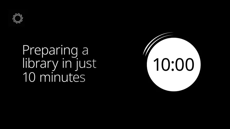 Start the timer how do I prepare a sequencing library in ten minutes