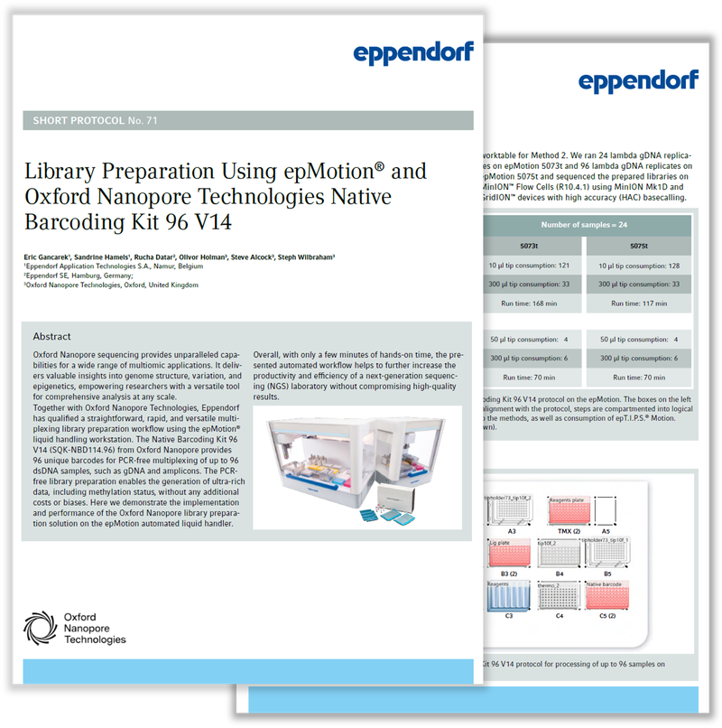 Application note: NBD on epMotion — 2 pages