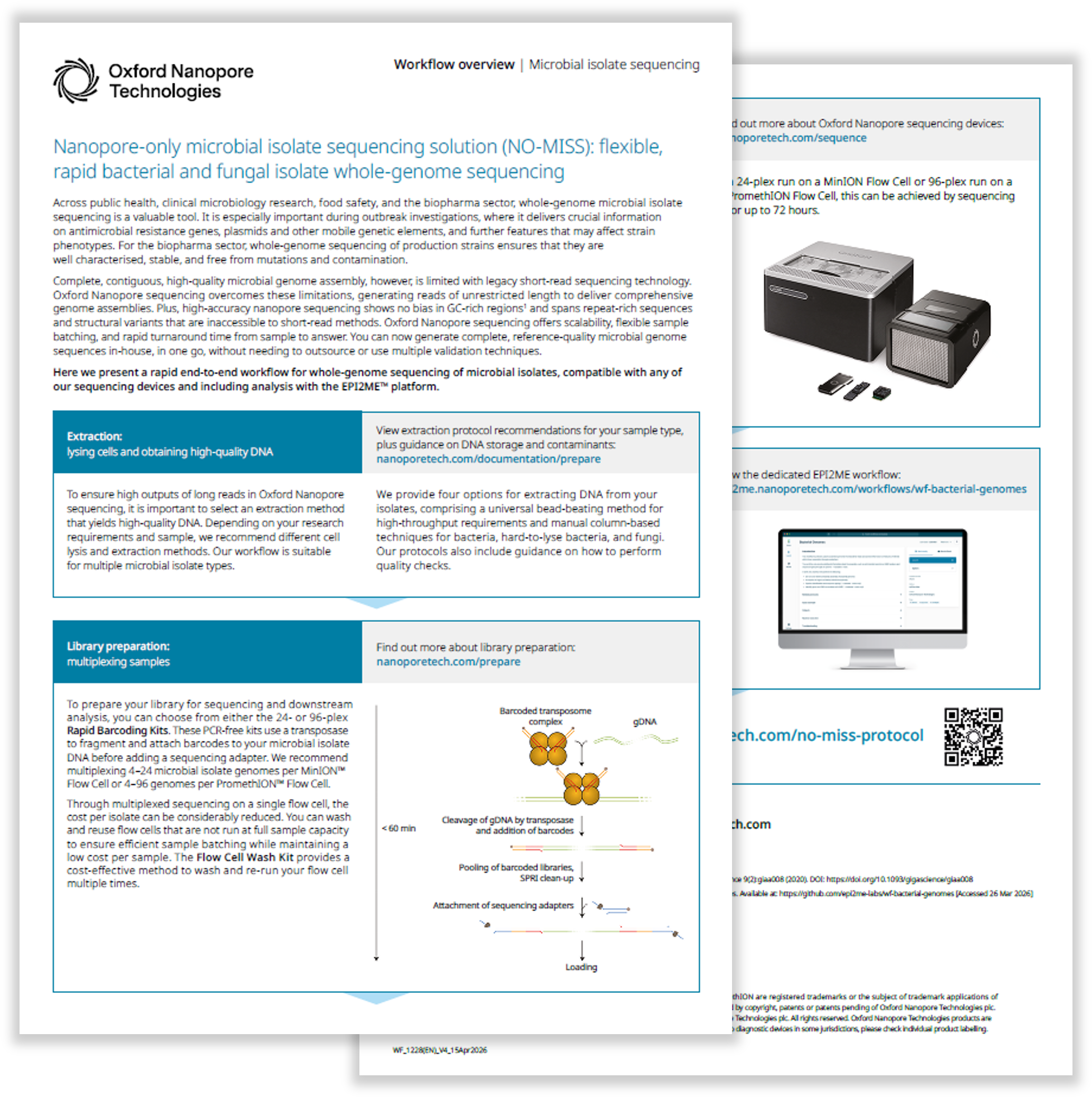Workflow overview: NO-MISS | Oxford Nanopore Technologies