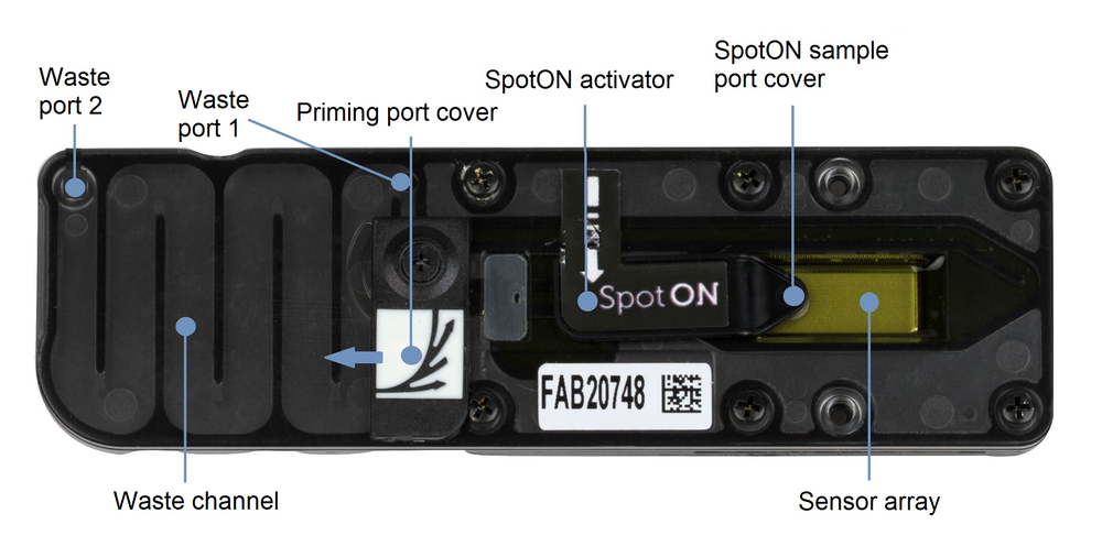 Flow cell ports