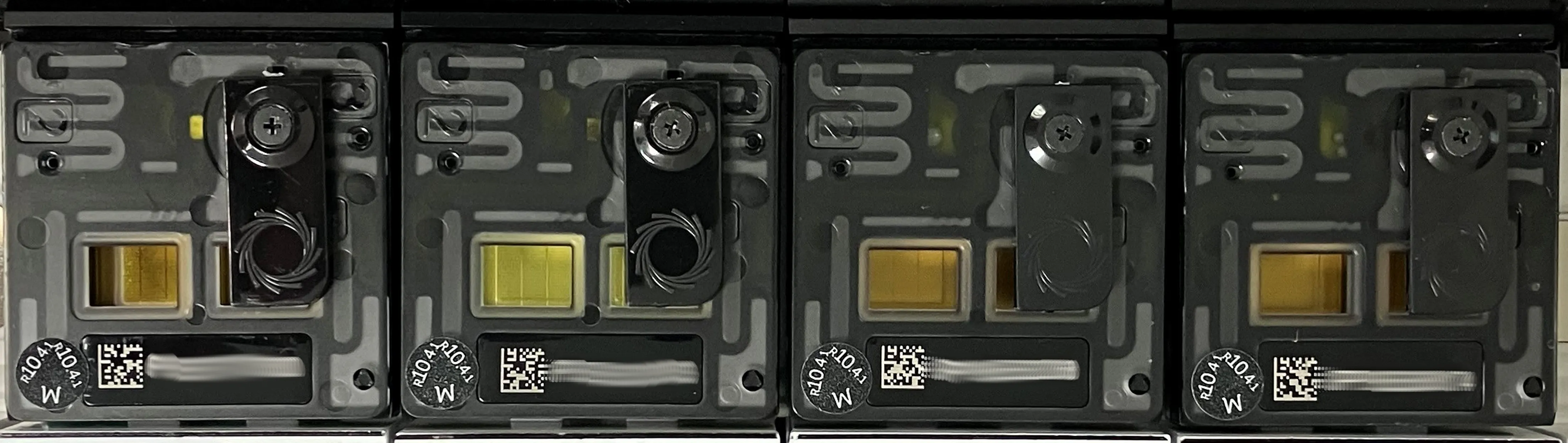 Flow cell colours