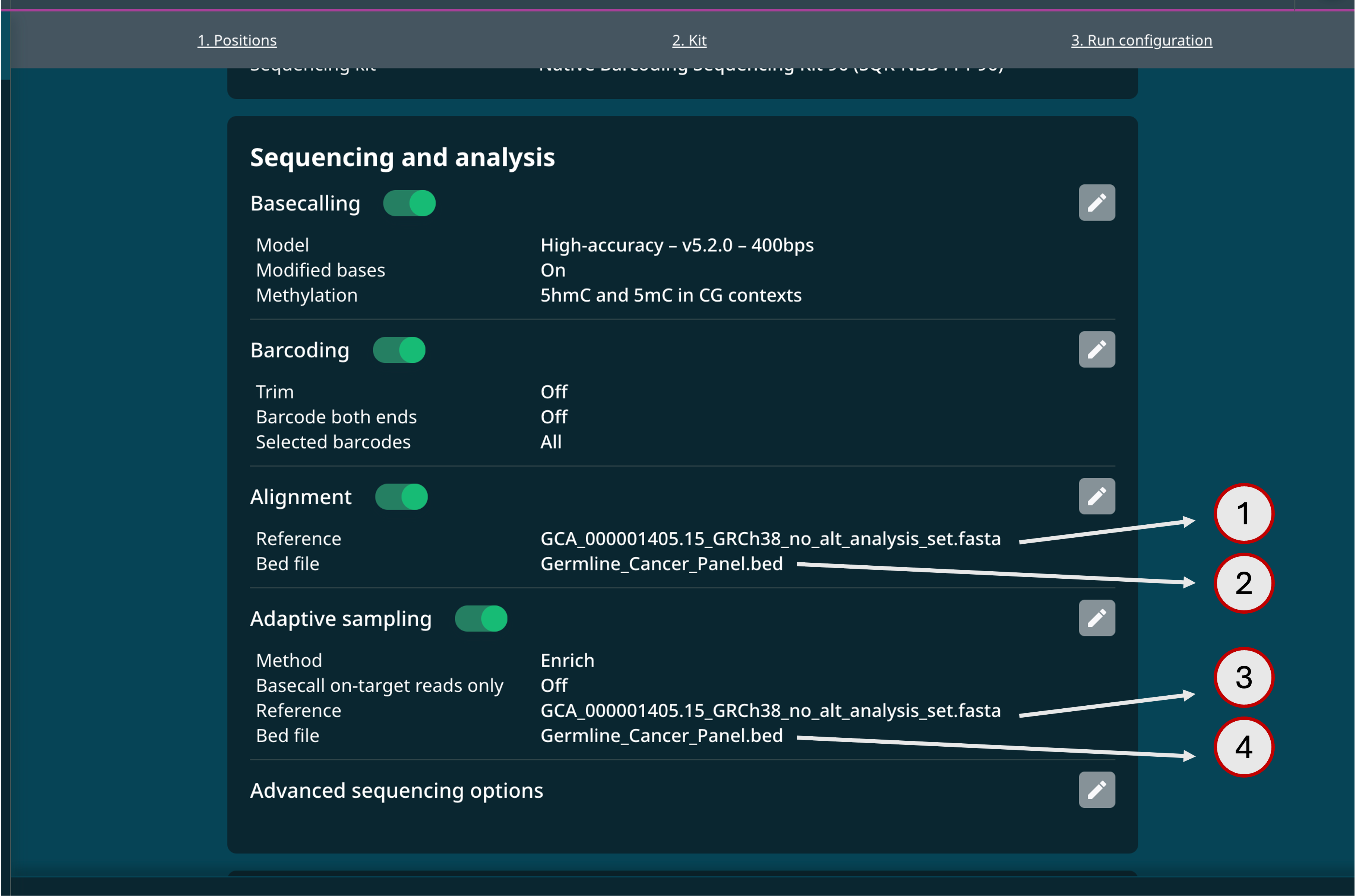 Figure 5 MinKNOW UI