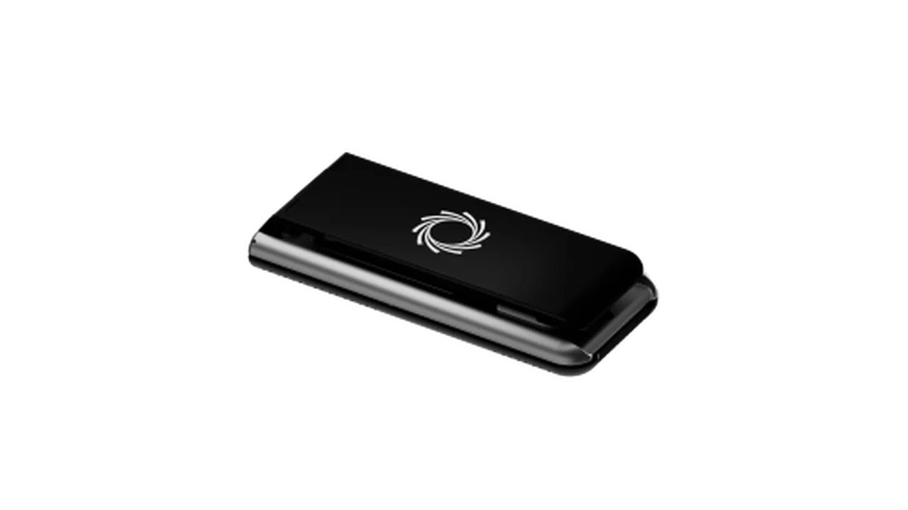 Photo of portable MinION sequencing device