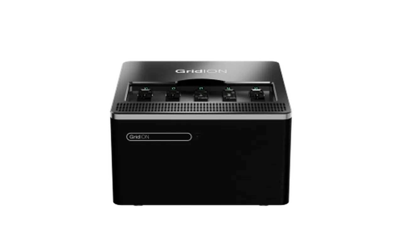 Photo of GridION sequencing device