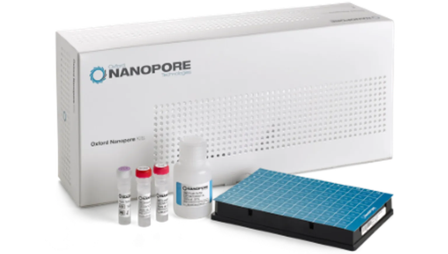 Photo of Oxford Nanopore library prep kit