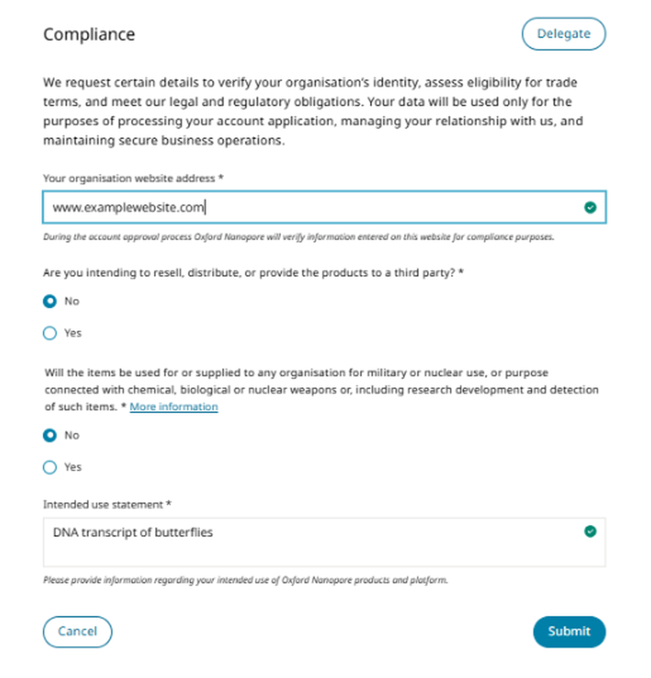 Compliance
