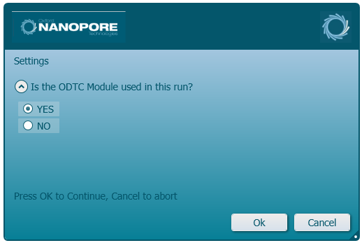 4. ODTC On-Off Select