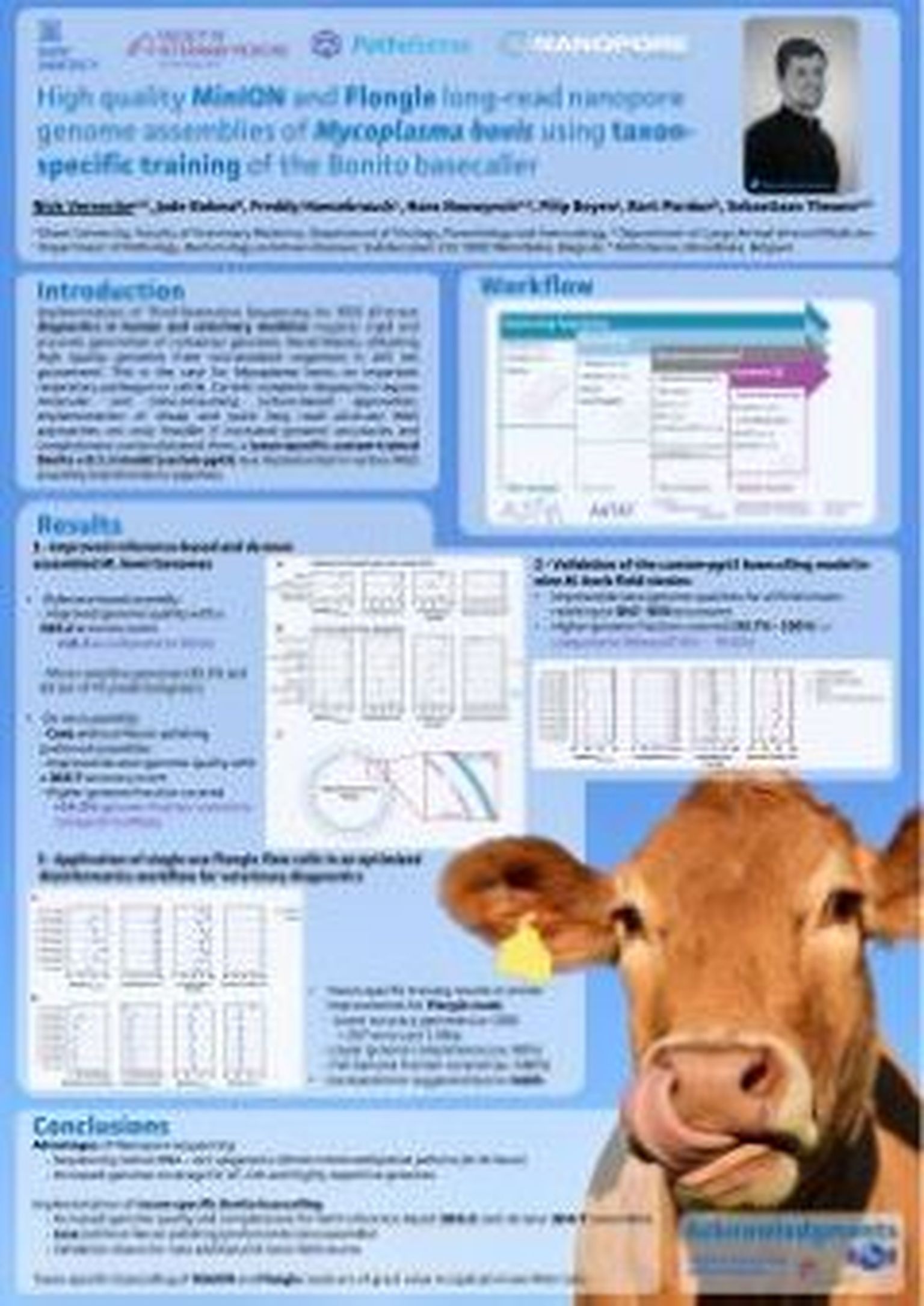 High quality MinION and Flongle long-read nanopore genome assemblies of *Mycoplasma bovis* using taxon specific training of the Bonito basecaller