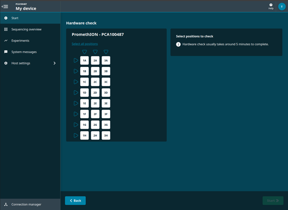 Select CTC positions to check Select CTC positions to check