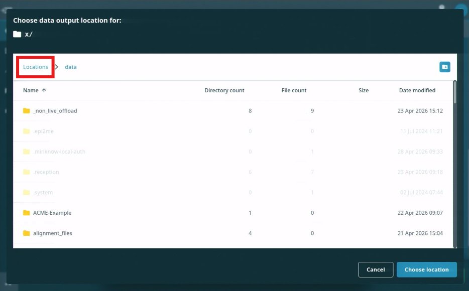 Choose-data-output-location_Click-locations Choose-data-output-location_Click-locations