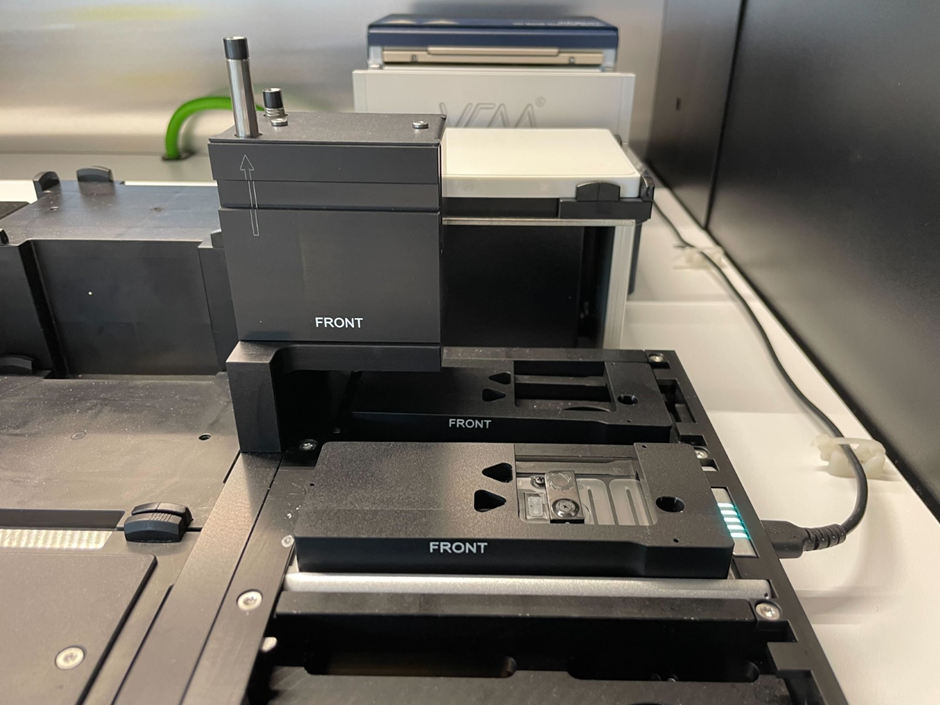 Flow cell cover replaced Flow cell cover replaced
