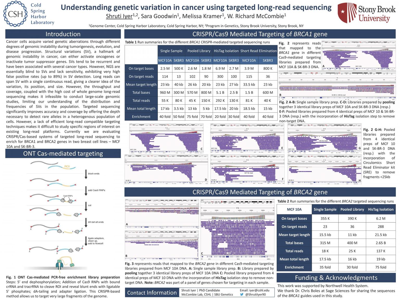 Understanding genetic variation in cancer using targeted long-read sequencing
