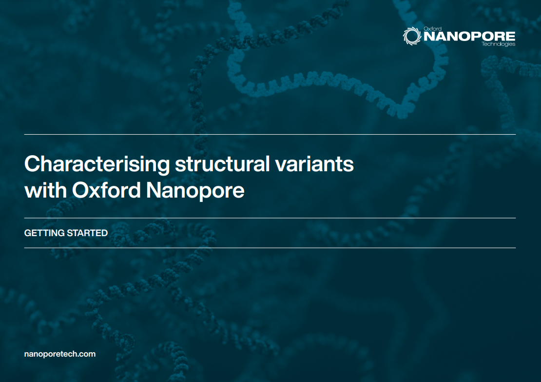 Characterising structural variants with Oxford Nanopore