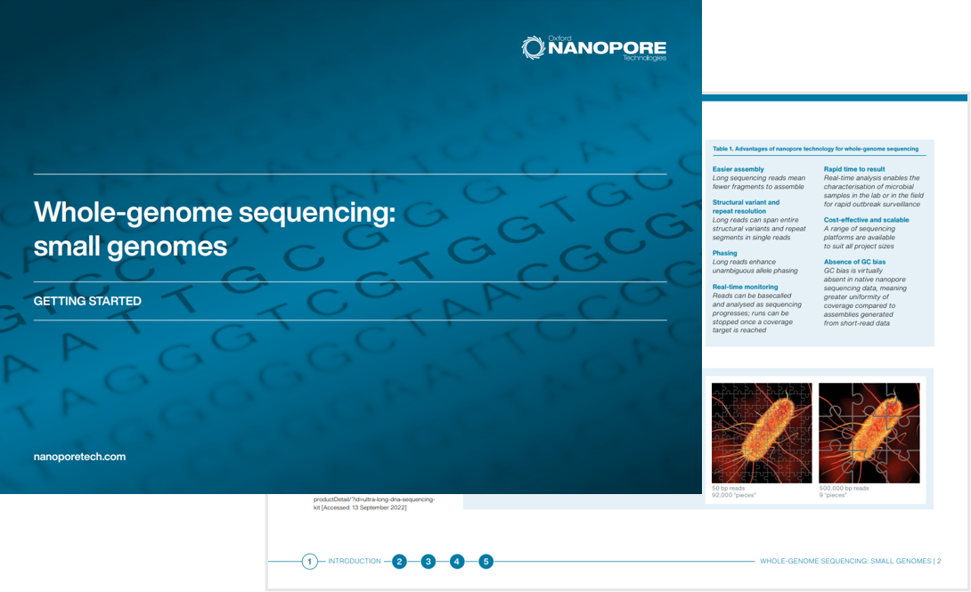 Sequencing microbial genomes