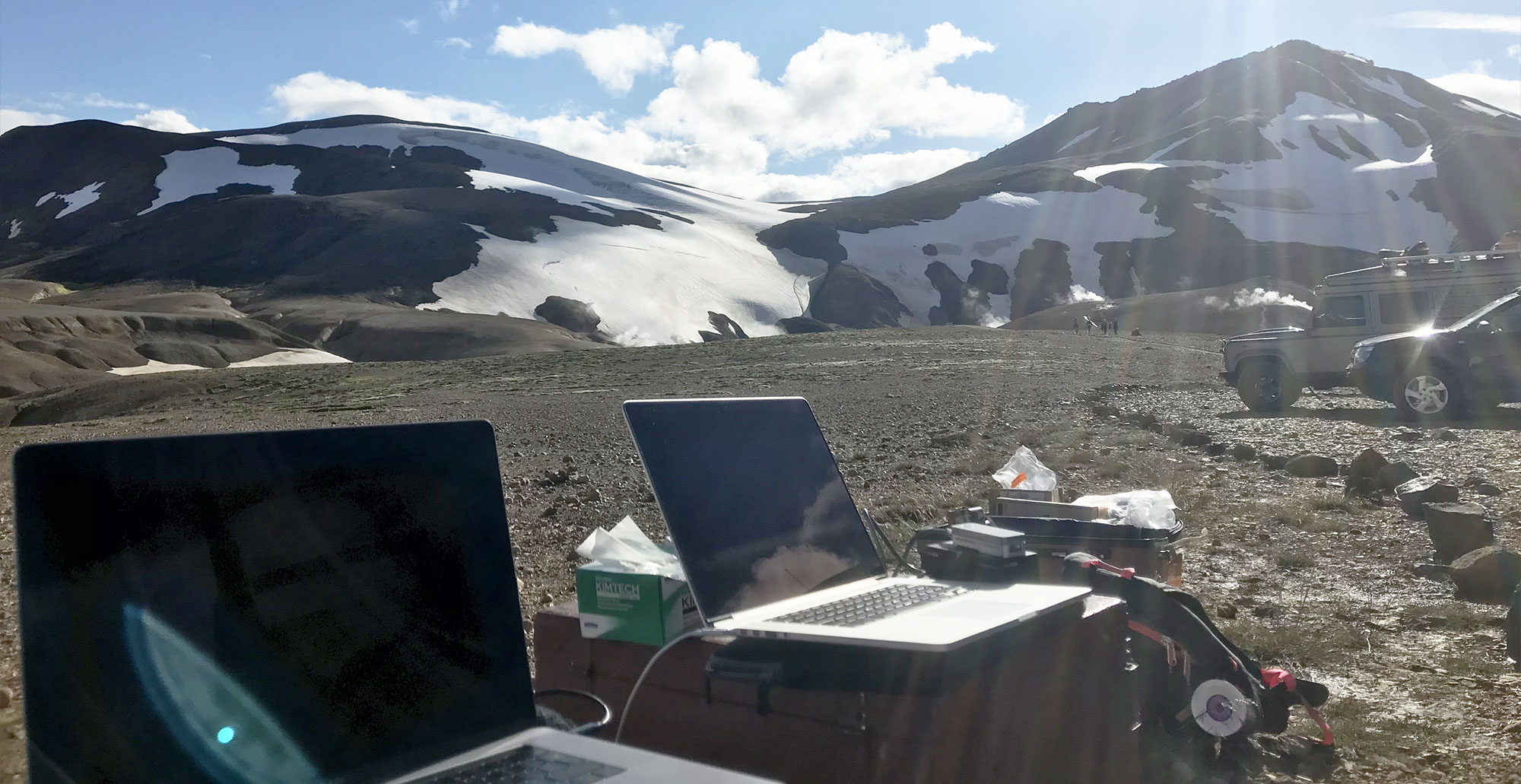 New nanopore sequencing Field Kit in use in Iceland 